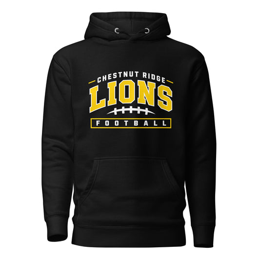 Performance | Hoodie | Chestnut Ridge Lions Football | Valor Logo