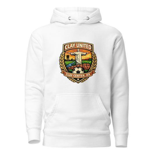 Performance | Hoodie | Clay United | Crest Logo
