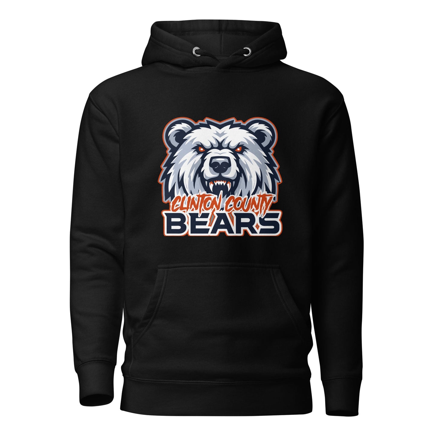 Performance | Hoodie | CLINTON COUNTY BEARS | Bears Mascot Logo