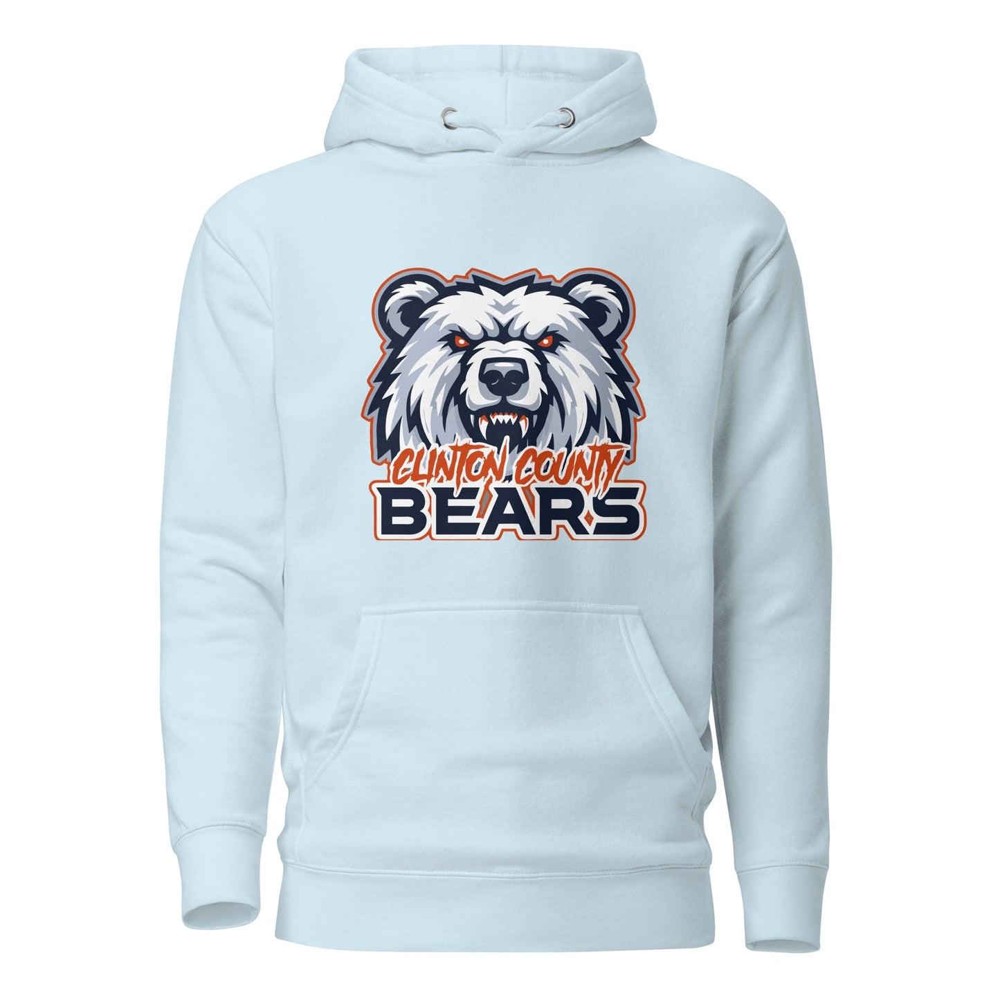 Performance | Hoodie | CLINTON COUNTY BEARS | Bears Mascot Logo