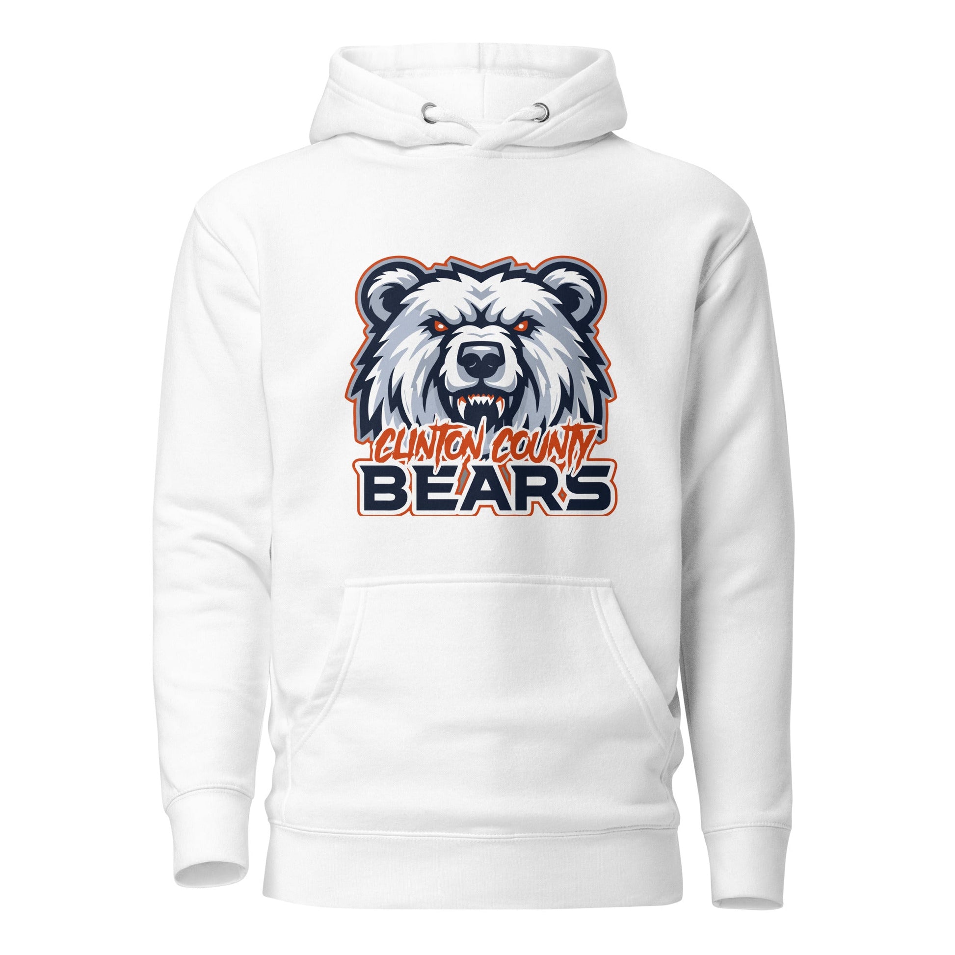 Performance | Hoodie | CLINTON COUNTY BEARS | Bears Mascot Logo