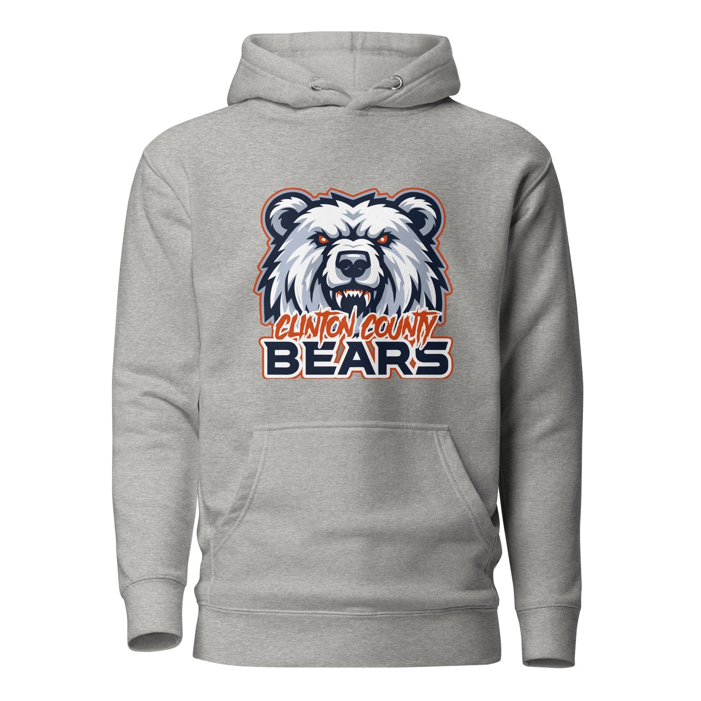 Performance | Hoodie | CLINTON COUNTY BEARS | Bears Mascot Logo