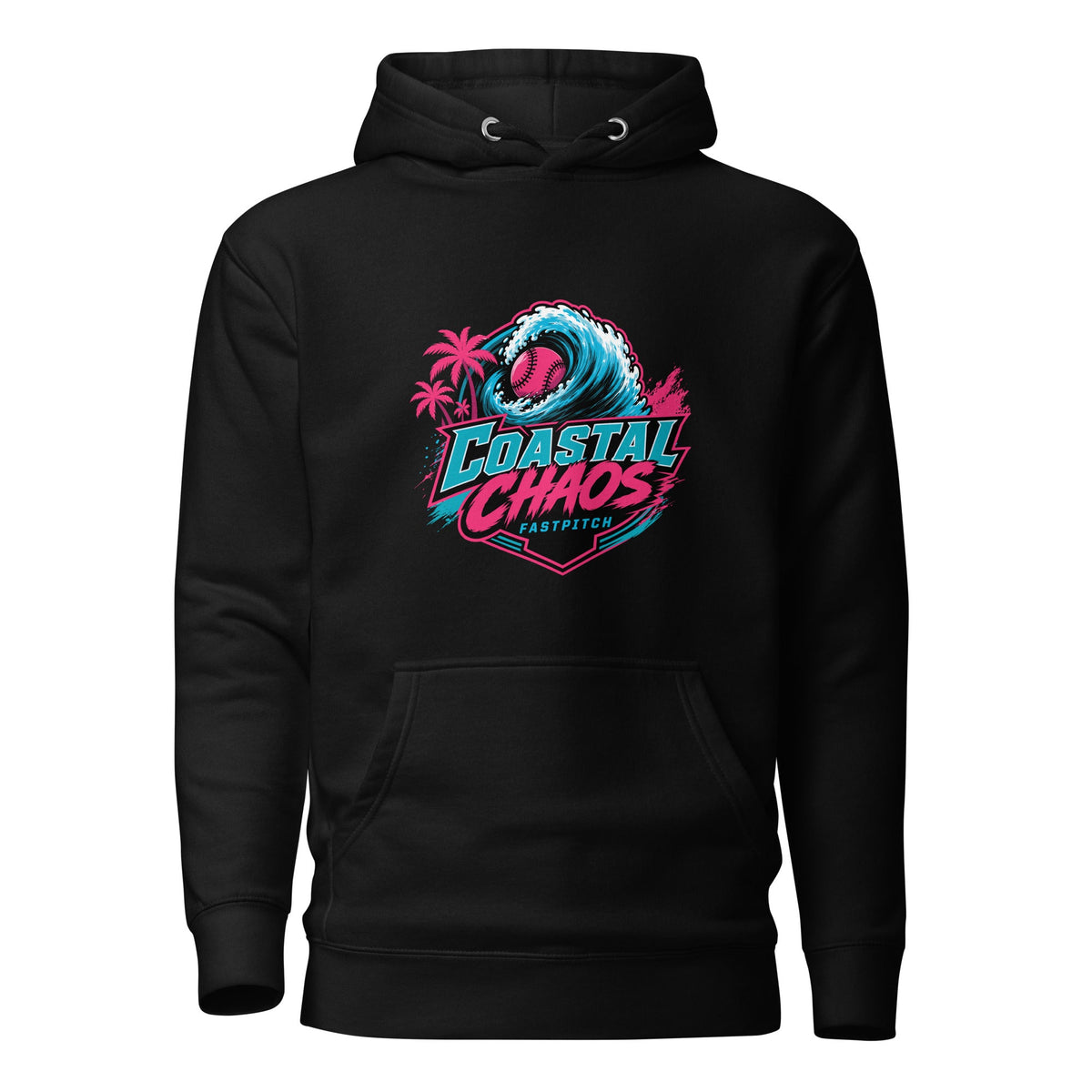 Performance | Hoodie | Coastal Chaos Fastpitch | Emblem Logo