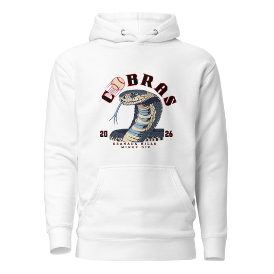 Performance | Hoodie | Cobras '26 | Minor Div Logo