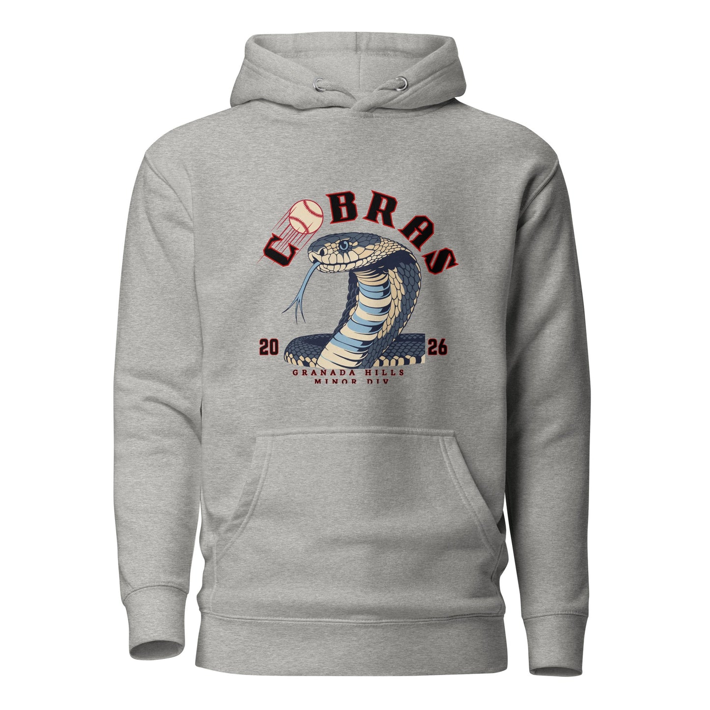 Performance | Hoodie | Cobras '26 | Minor Div Logo