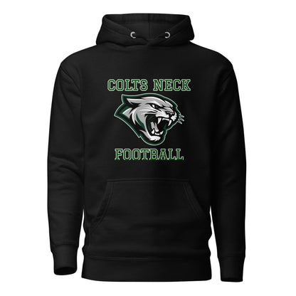 Performance | Hoodie | Colts Neck Cougars | Youth Tackle Football (AYF) | Green Predator Logo
