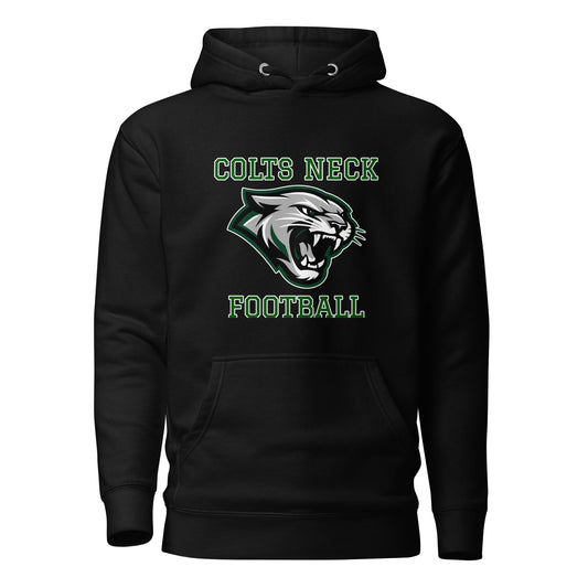 Performance | Hoodie | Colts Neck Cougars | Youth Tackle Football (AYF) | Green Predator Logo