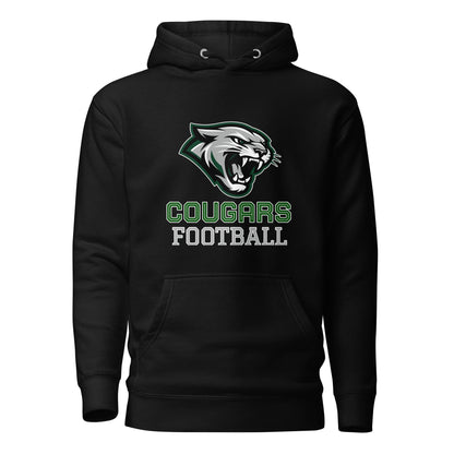Performance | Hoodie | Colts Neck Cougars | Youth Tackle Football (AYF) | Strike Mascot Logo
