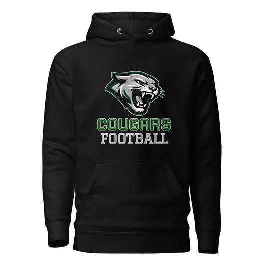 Performance | Hoodie | Colts Neck Cougars | Youth Tackle Football (AYF) | Strike Mascot Logo