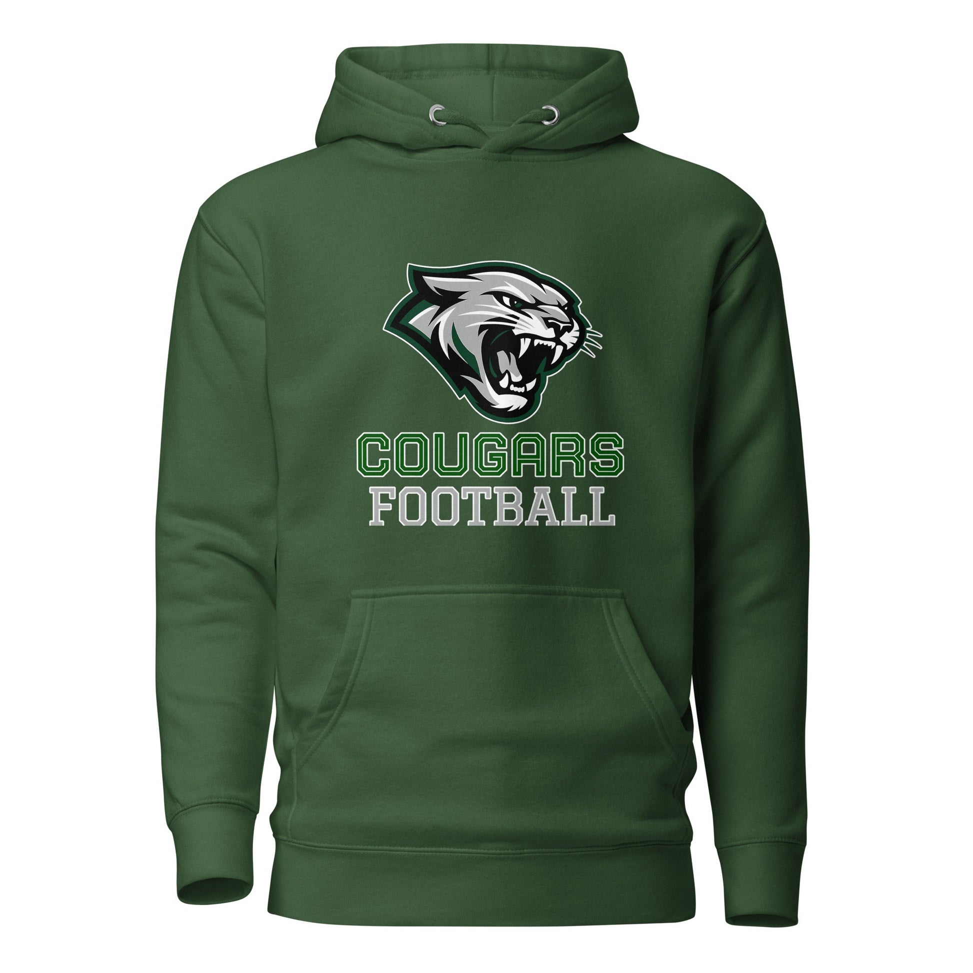 Performance | Hoodie | Colts Neck Cougars | Youth Tackle Football (AYF) | Strike Mascot Logo