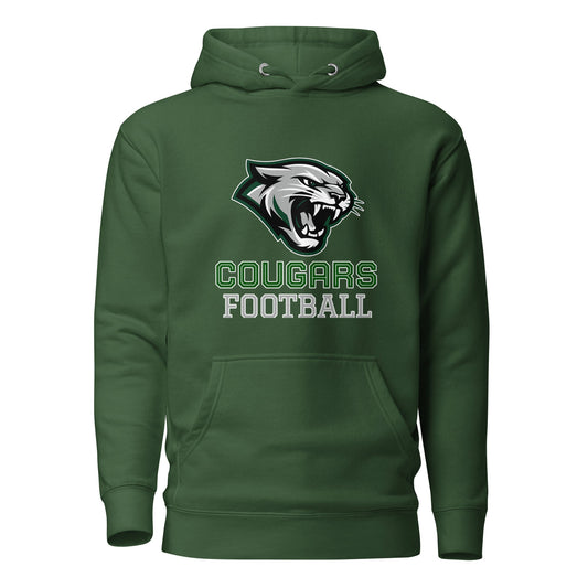 Performance | Hoodie | Colts Neck Cougars | Youth Tackle Football (AYF) | Strike Mascot Logo