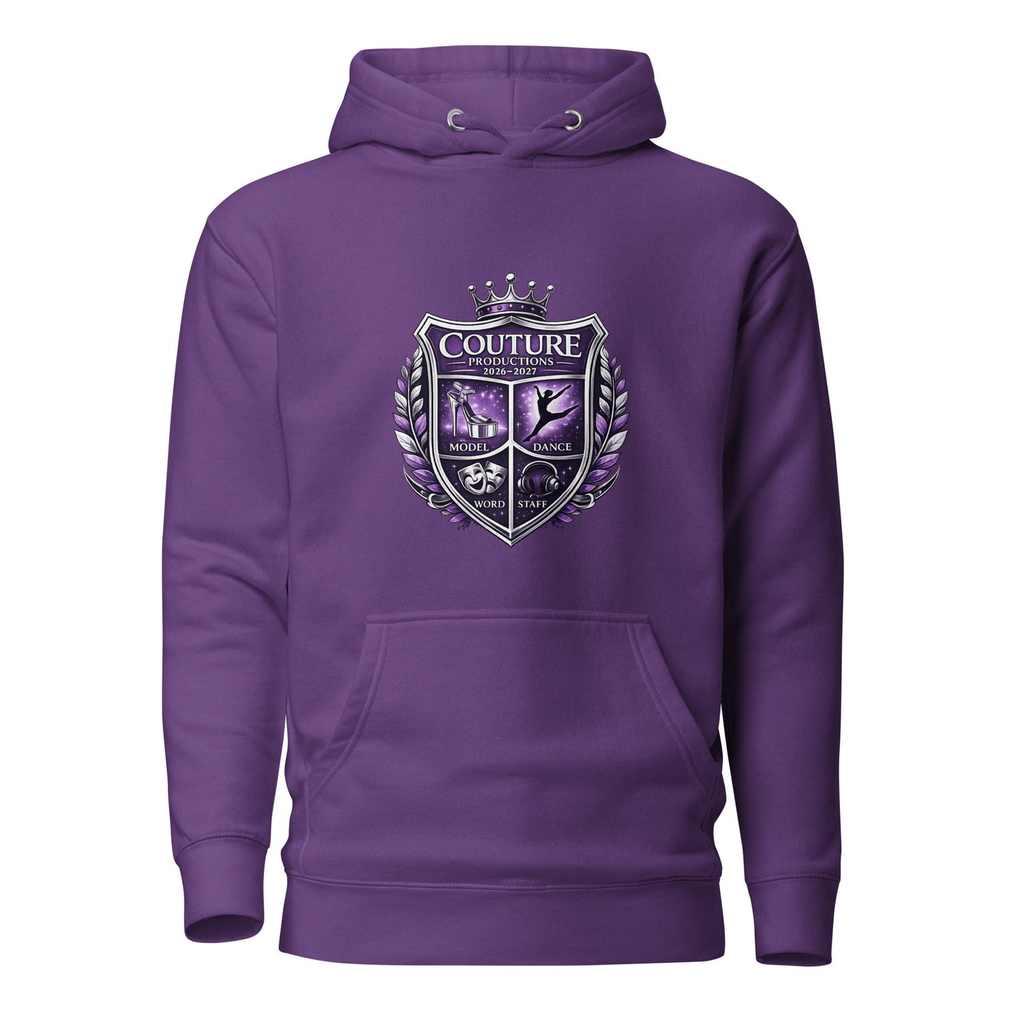Performance | Hoodie | Couture Productions | Couture Shield Logo