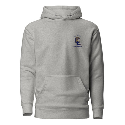 Performance | Hoodie | Crean Lutheran Softball | Navy CL Softball Logo