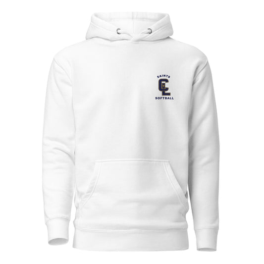 Performance | Hoodie | Crean Lutheran Softball | Navy CL Softball Logo