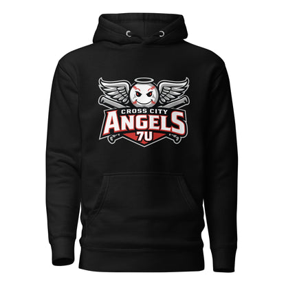 Performance | Hoodie | Cross City Angels | Winged Guardian Logo