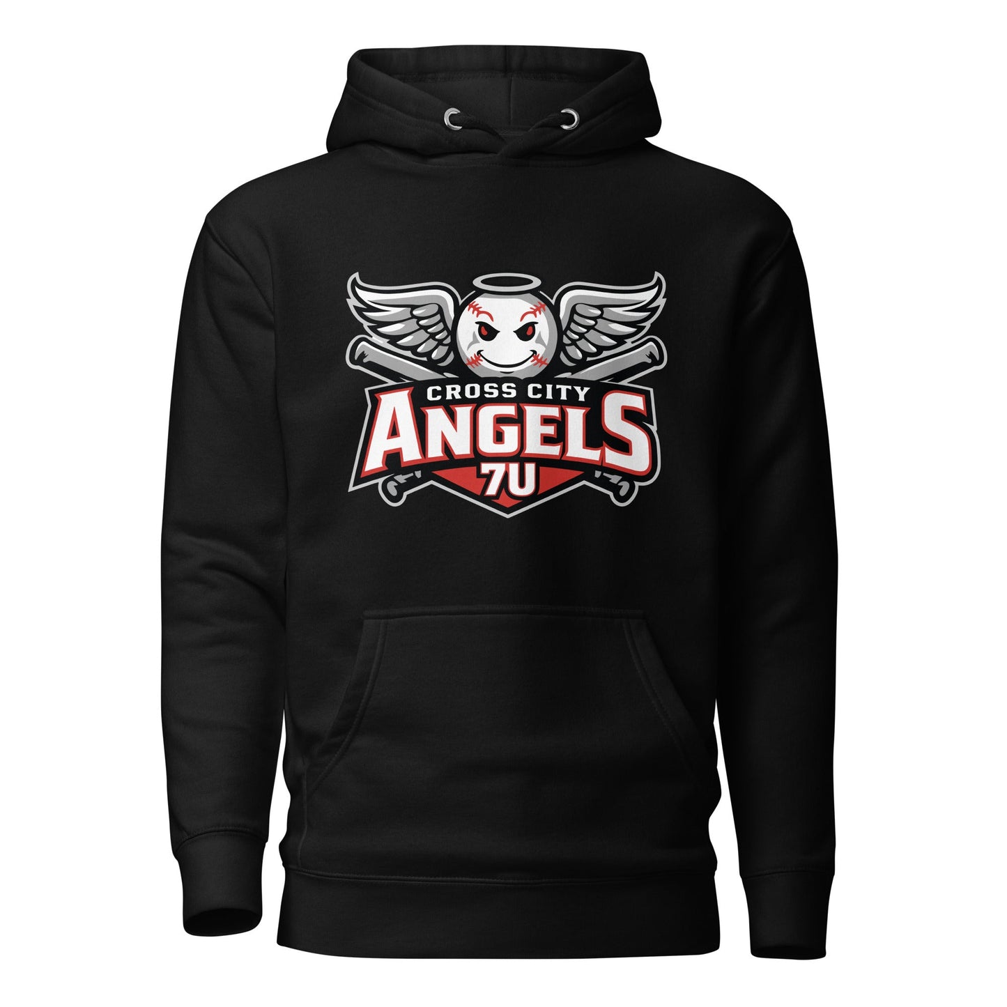 Performance | Hoodie | Cross City Angels | Winged Guardian Logo