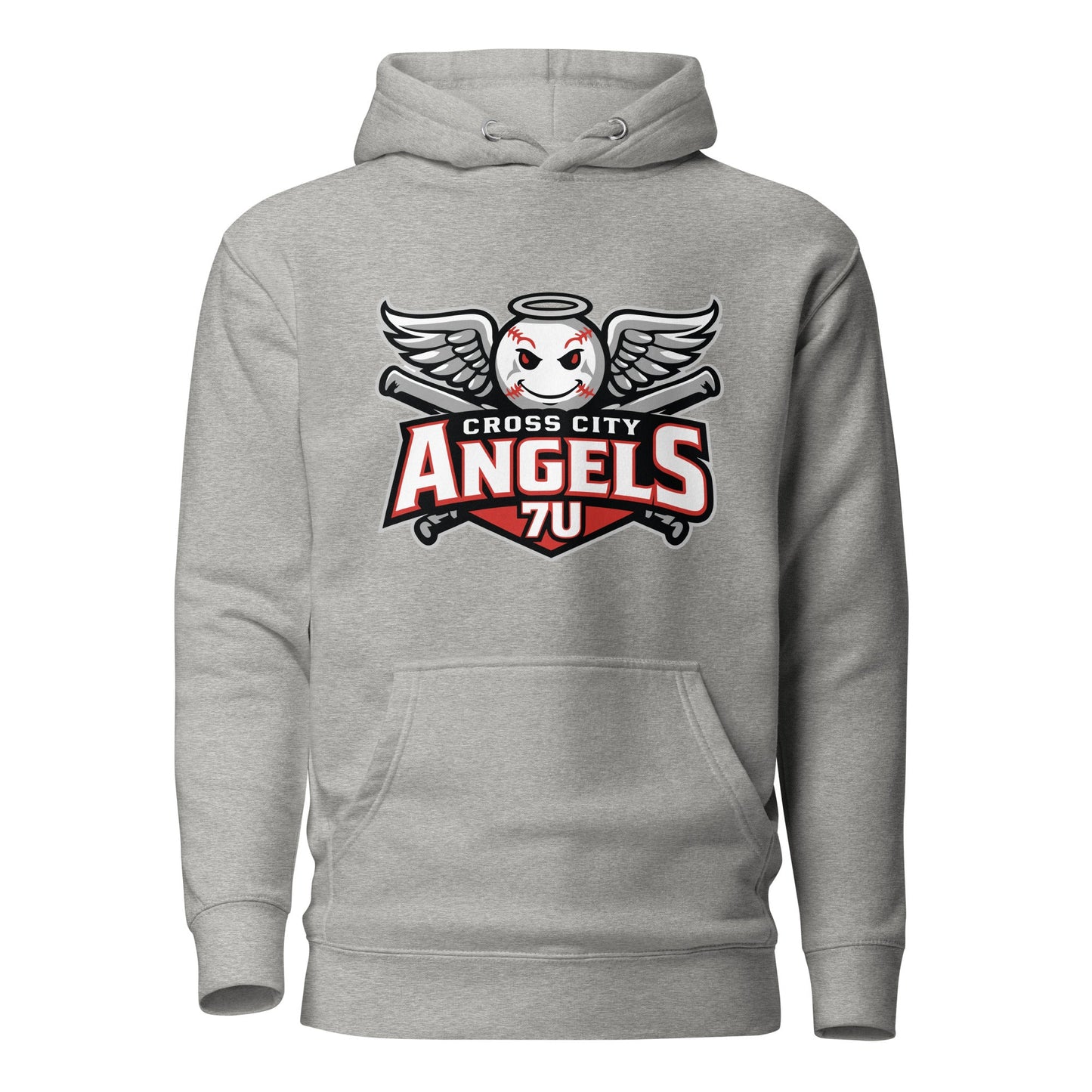Performance | Hoodie | Cross City Angels | Winged Guardian Logo