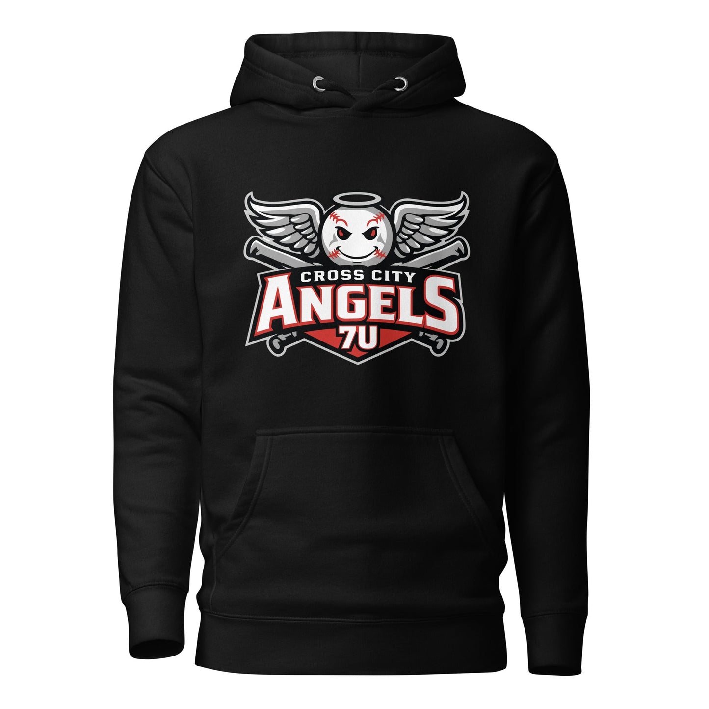 Performance | Hoodie | Cross City Angels | Winged Guardian Logo