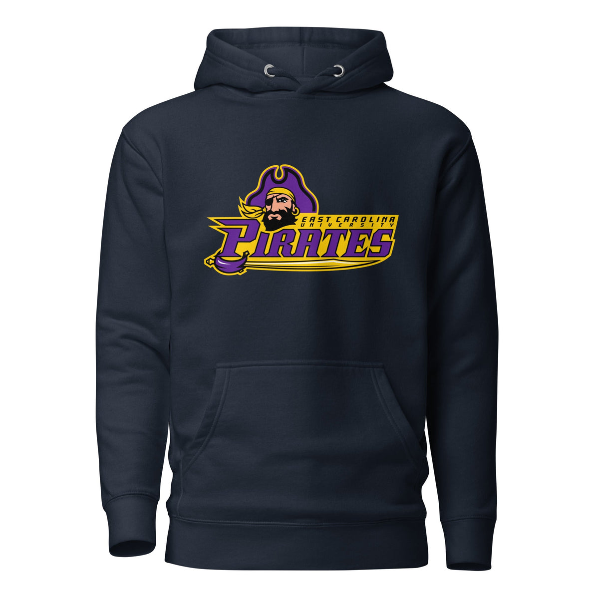 Performance | Hoodie | ECU Club Womens Lacrosse | Pirate Emblem Logo