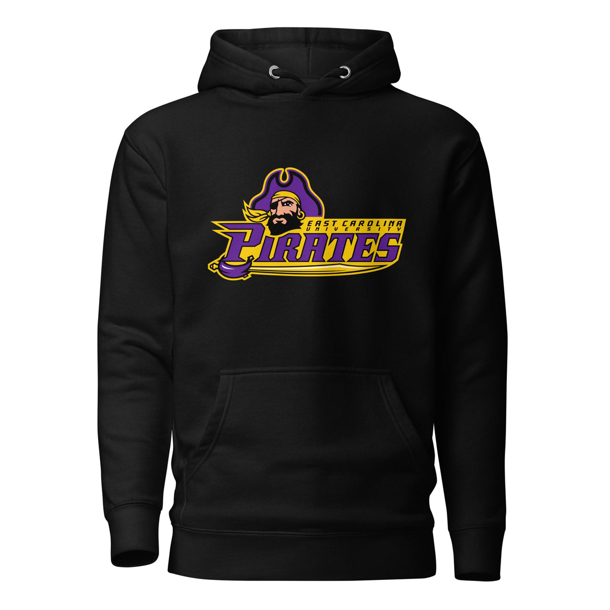 Performance | Hoodie | ECU Club Womens Lacrosse | Pirate Emblem Logo