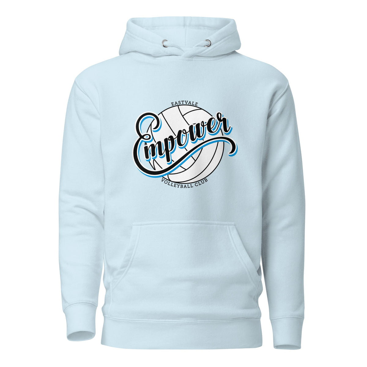 Performance | Hoodie | Empower Volleyball Club | Emblem Logo