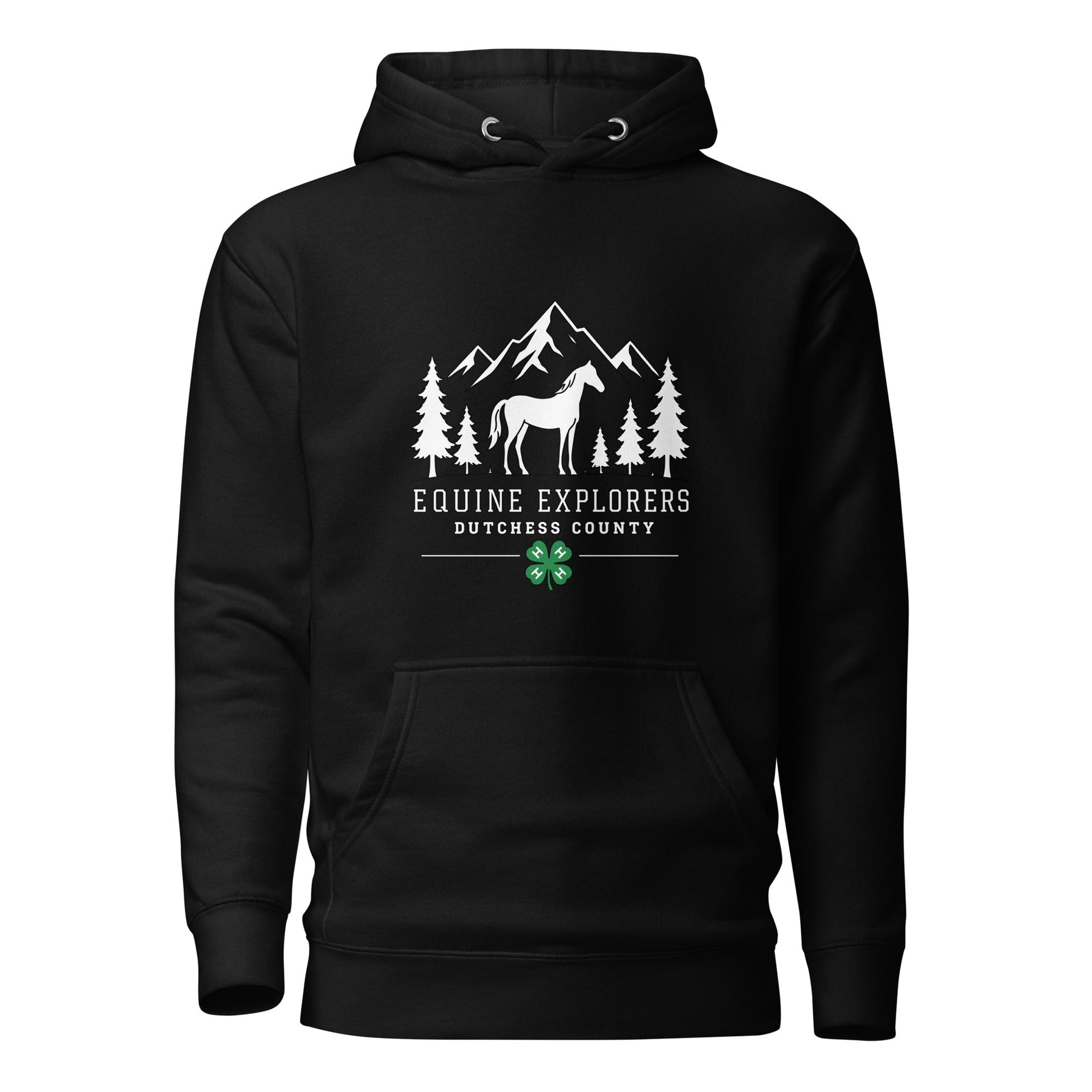 Performance | Hoodie | Equine Explorers | Dutchess Crest Trailblazers Logo