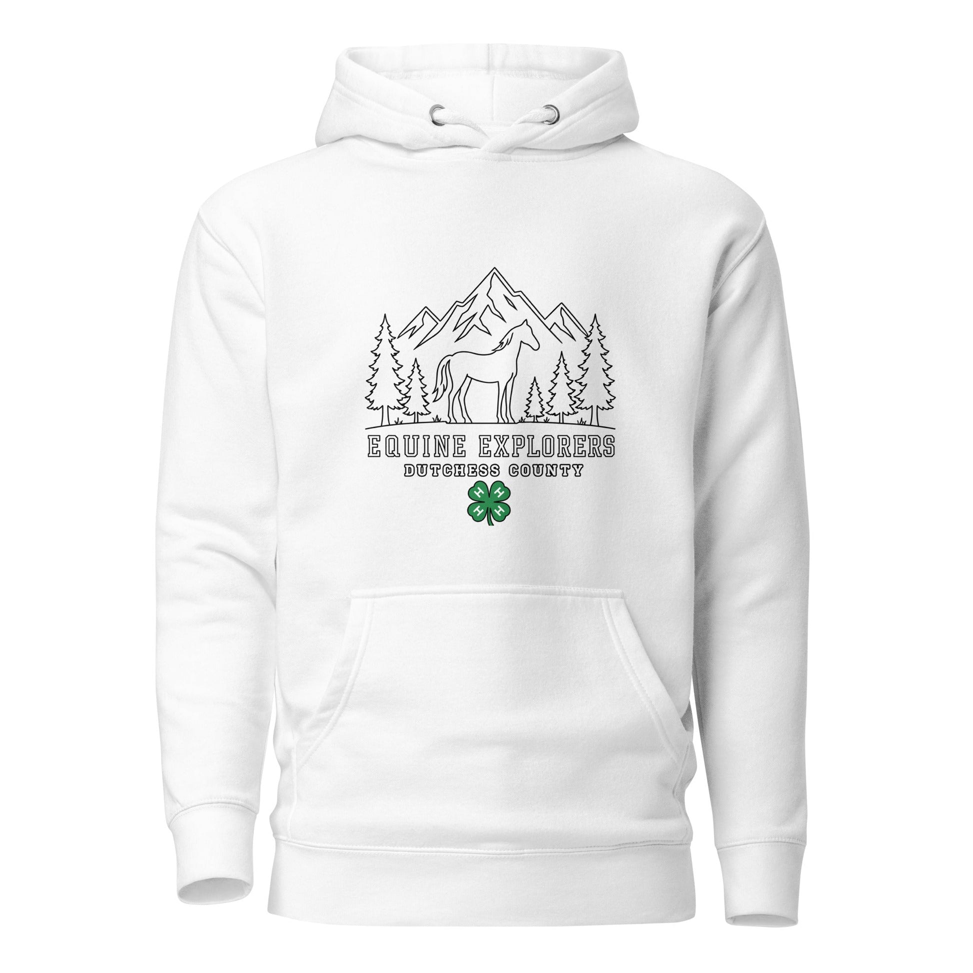 Performance | Hoodie | Equine Explorers | Dutchess Crest Trailblazers Logo