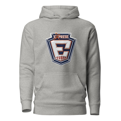 Performance | Hoodie | Erie Express Football | E Badge Logo