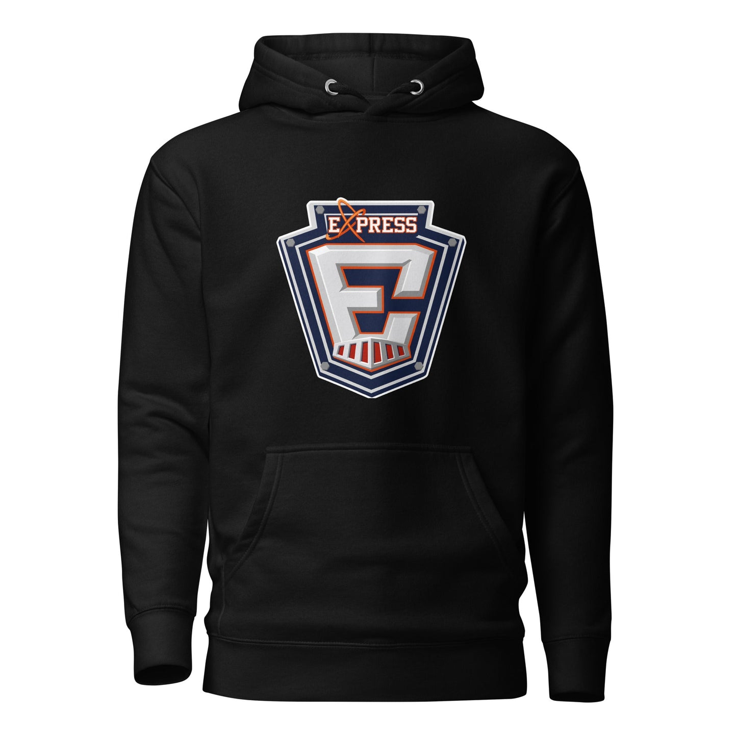 Performance | Hoodie | Erie Express Football | E Badge Logo