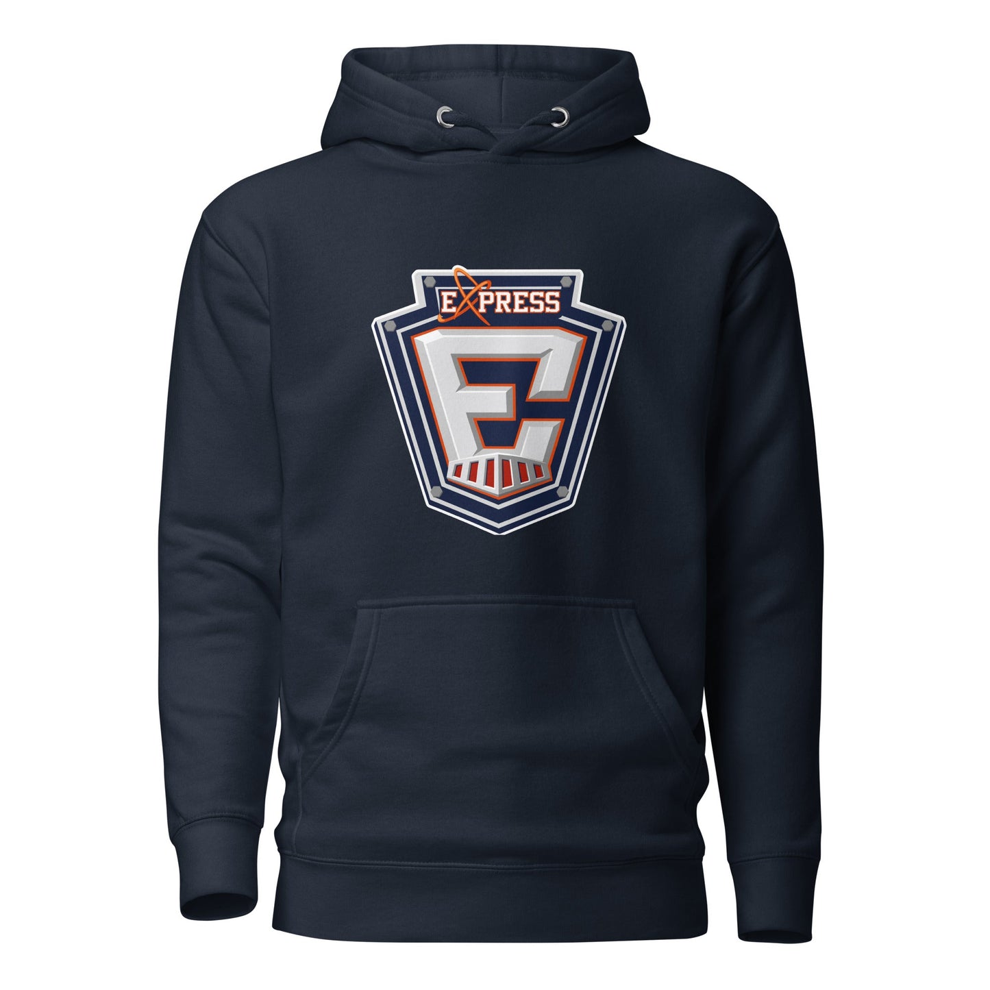 Performance | Hoodie | Erie Express Football | E Badge Logo