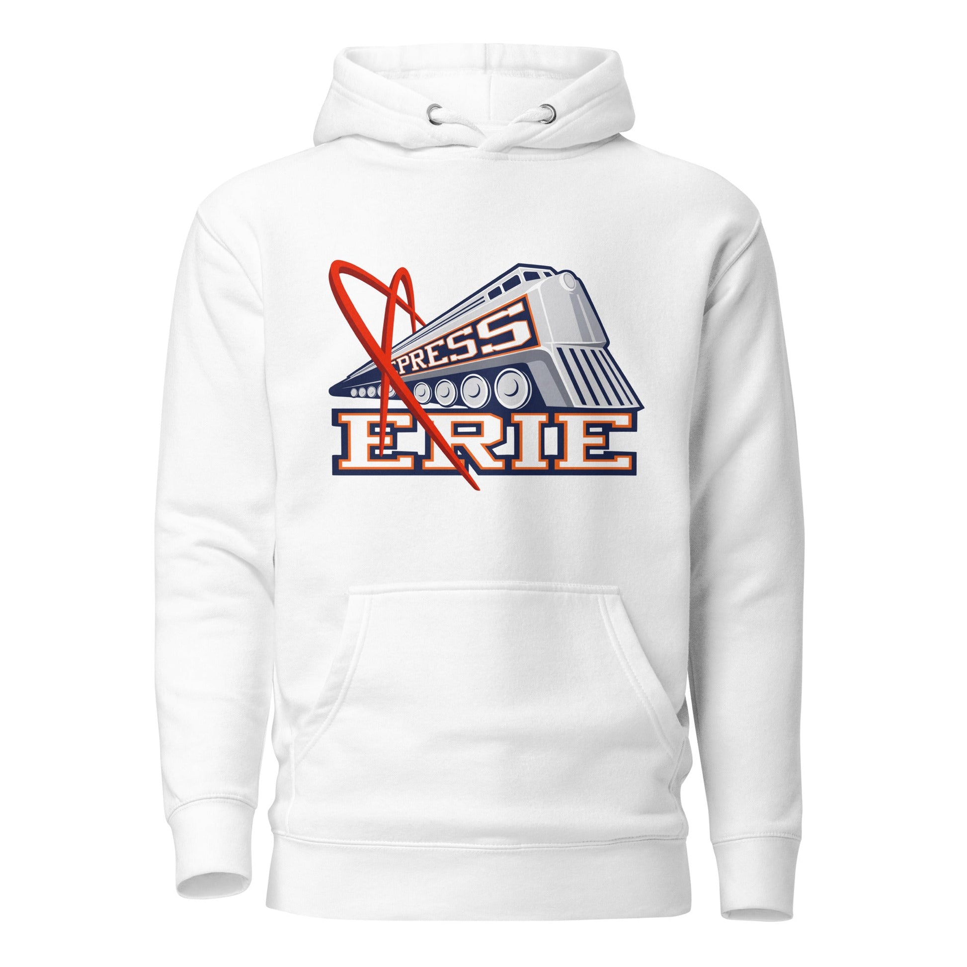Performance | Hoodie | Erie Express Football | Locomotive Logo