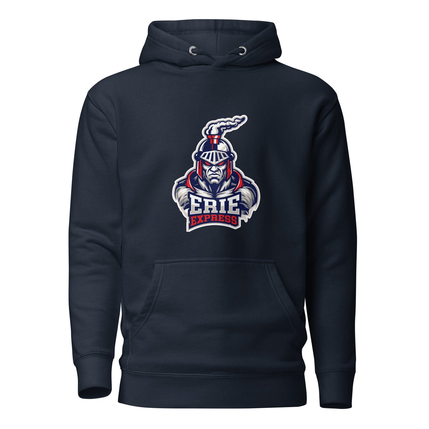 Performance | Hoodie | Erie Express Football | Mascot Logo
