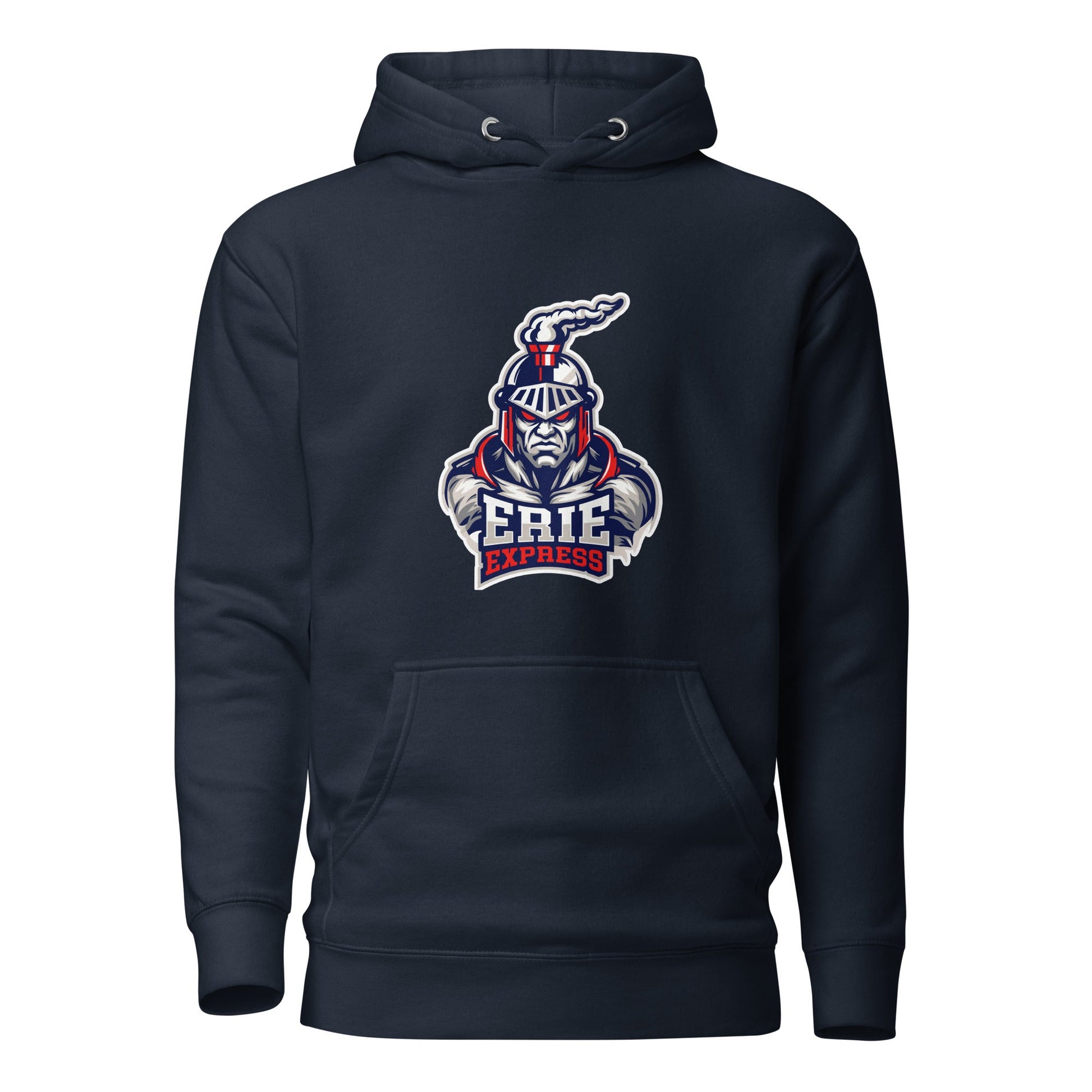 Performance | Hoodie | Erie Express Football | Mascot Logo