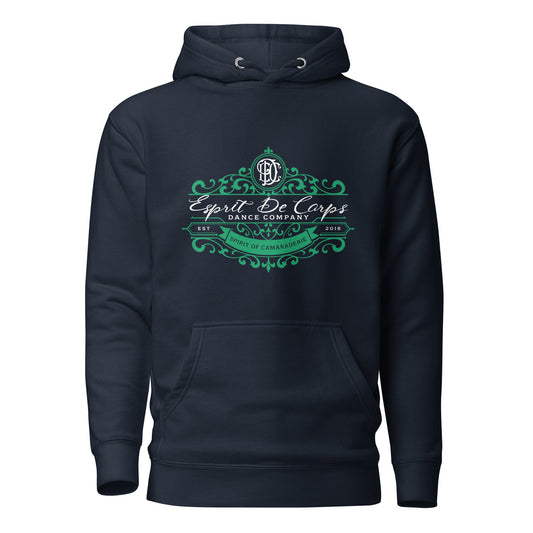 Performance | Hoodie | Esprit de Corps Dance Co., LLC | Crest Logo