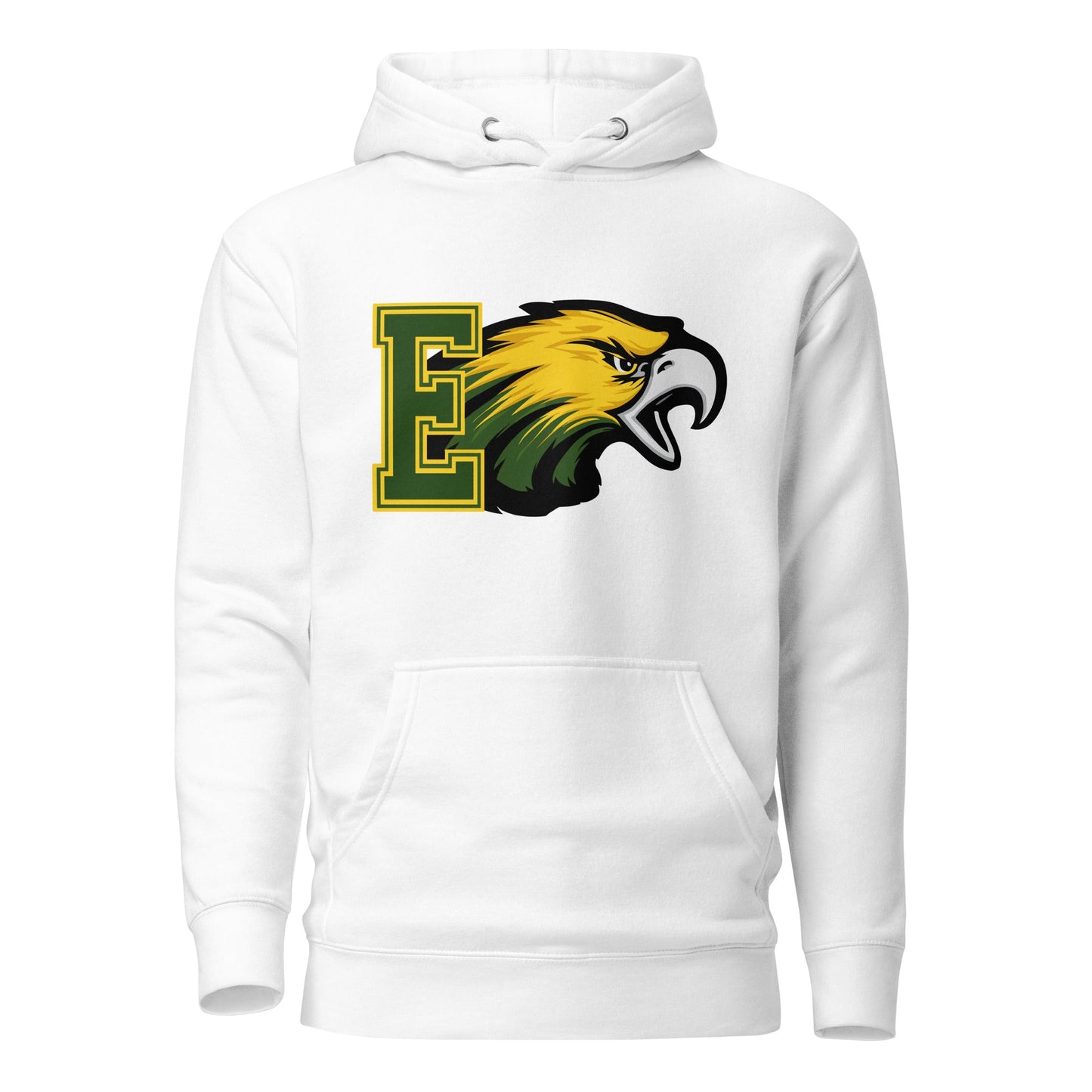 Performance | Hoodie | Evergreen Junior High | Mascot Logo