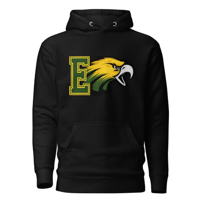 Performance | Hoodie | Evergreen Junior High | Mascot Logo