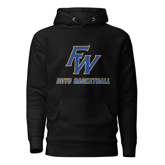 Performance | Hoodie | Fayette Ware Boys Basketball | FW Crest Logo