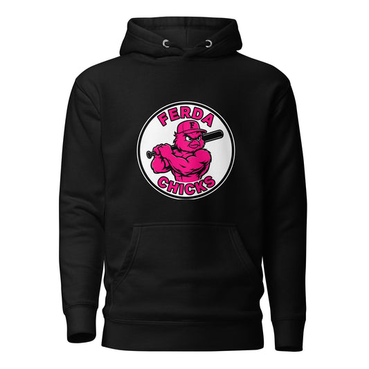 Performance | Hoodie | FerDa Chicks | Badge Logo