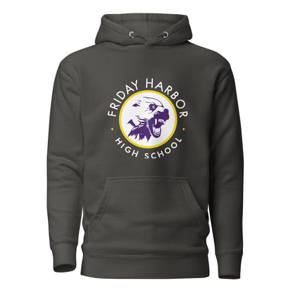 Performance | Hoodie | Friday Harbor Girls Basketball | Alt Logo