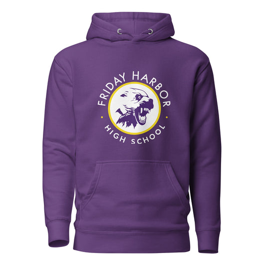 Performance | Hoodie | Friday Harbor Girls Basketball | Alt Logo