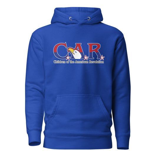 Performance | Hoodie | Georgia State Society Children of the American Revolution | Mark Logo