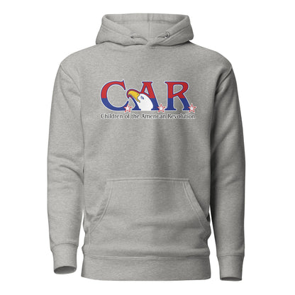 Performance | Hoodie | Georgia State Society Children of the American Revolution | Mark Logo