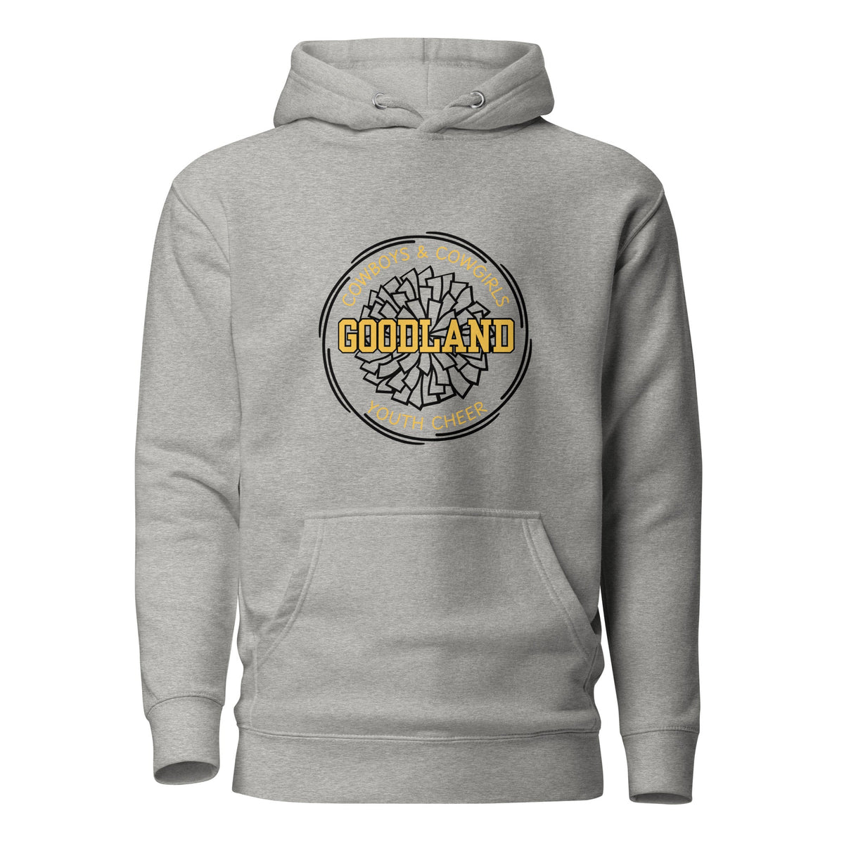 Performance | Hoodie | Goodland Youth Cheer | Crest Logo