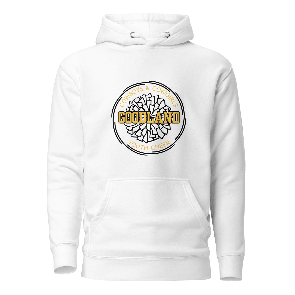 Performance | Hoodie | Goodland Youth Cheer | Crest Logo