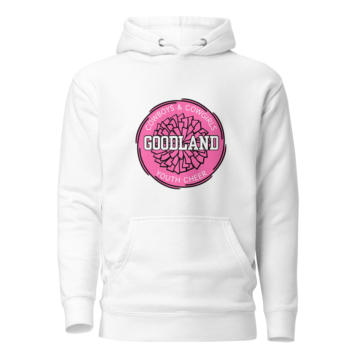 Performance | Hoodie | Goodland Youth Cheer | Vanguard Logo