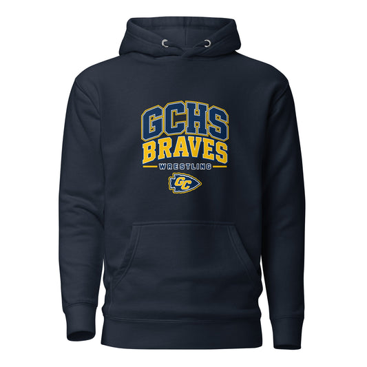 Performance | Hoodie | Grant County High School Wrestling | Vanguard Logo