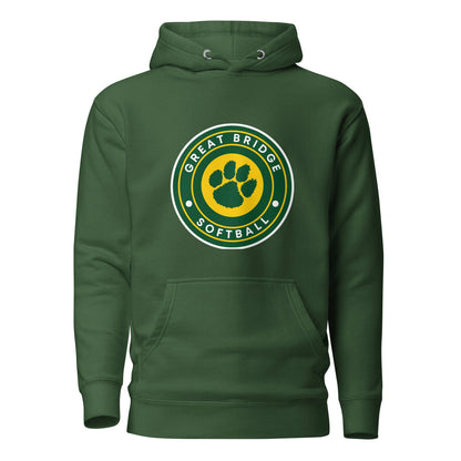 Performance | Hoodie | Great Bridge Softball Booster | Badge Logo