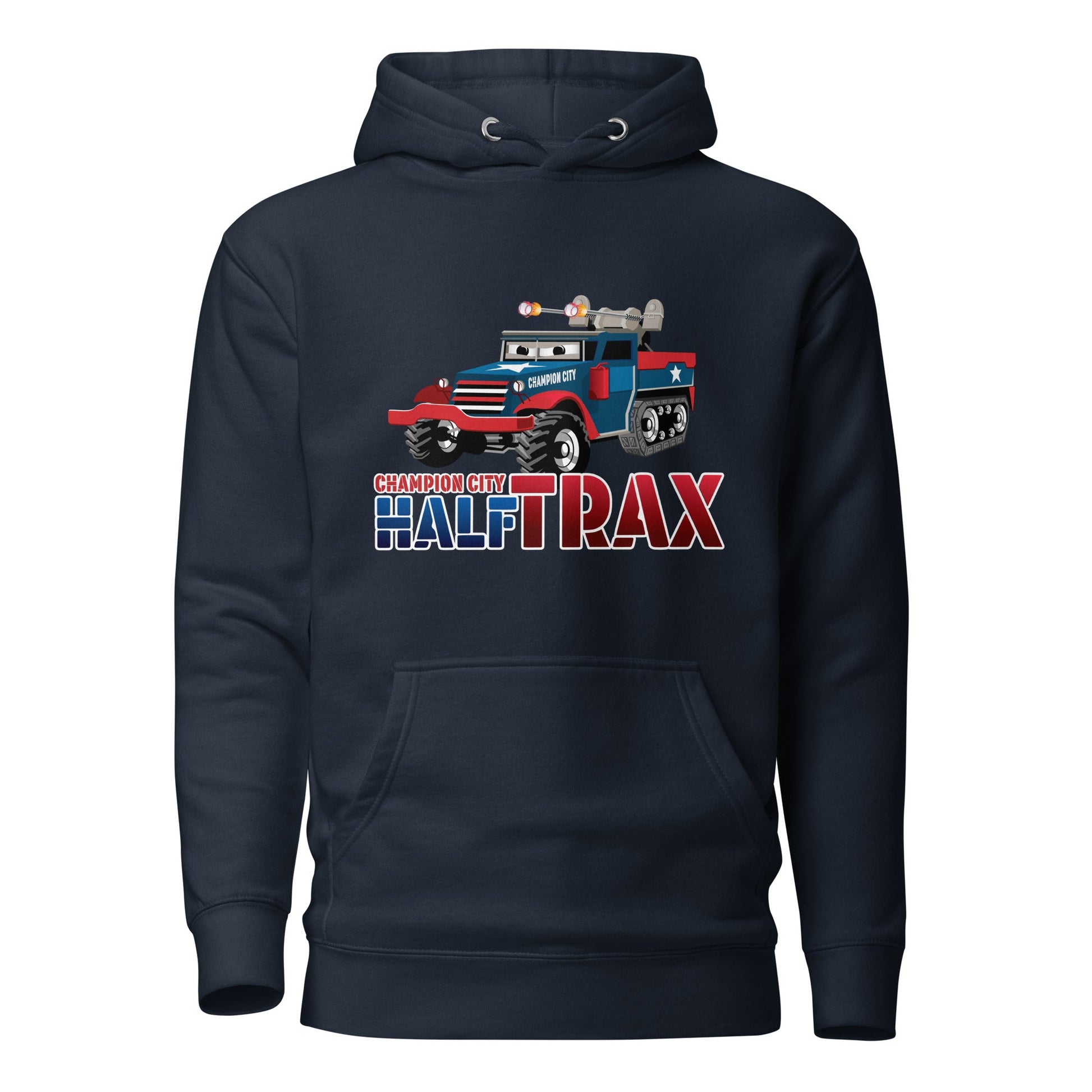 Performance | Hoodie | Half Trax Baseball | Mascot Logo
