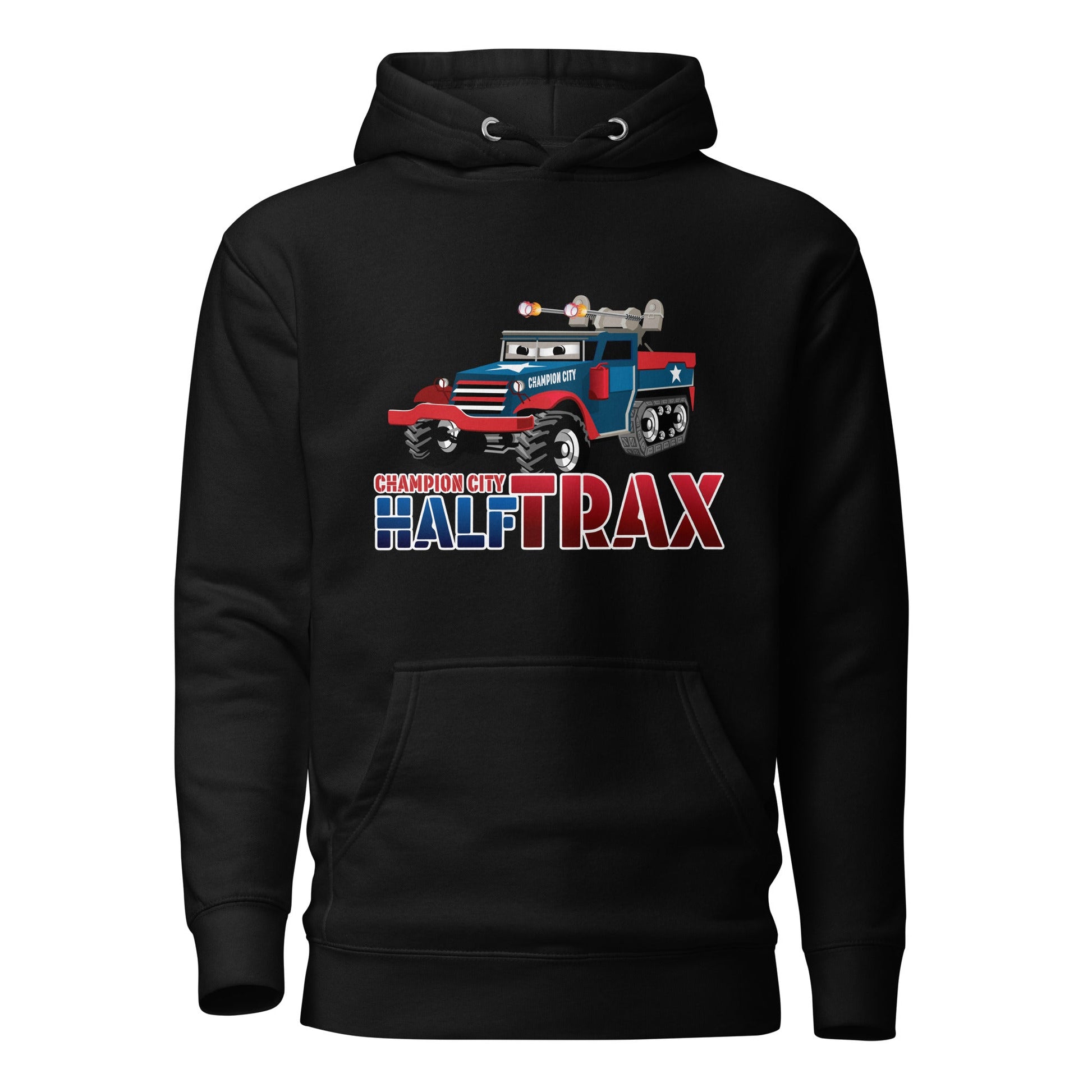 Performance | Hoodie | Half Trax Baseball | Mascot Logo