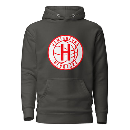 Performance | Hoodie | Hemingford Bobcats | Alt Badge Logo